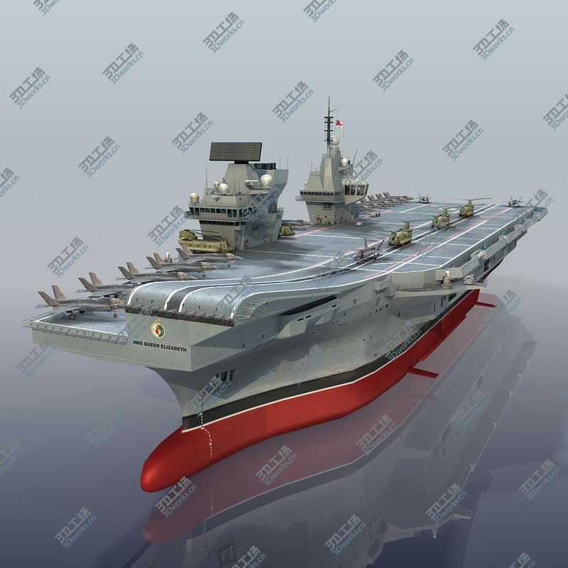 images/goods_img/20210313/Aircraft Carrier-HMS Queen Elizabeth (R08)/3.jpg